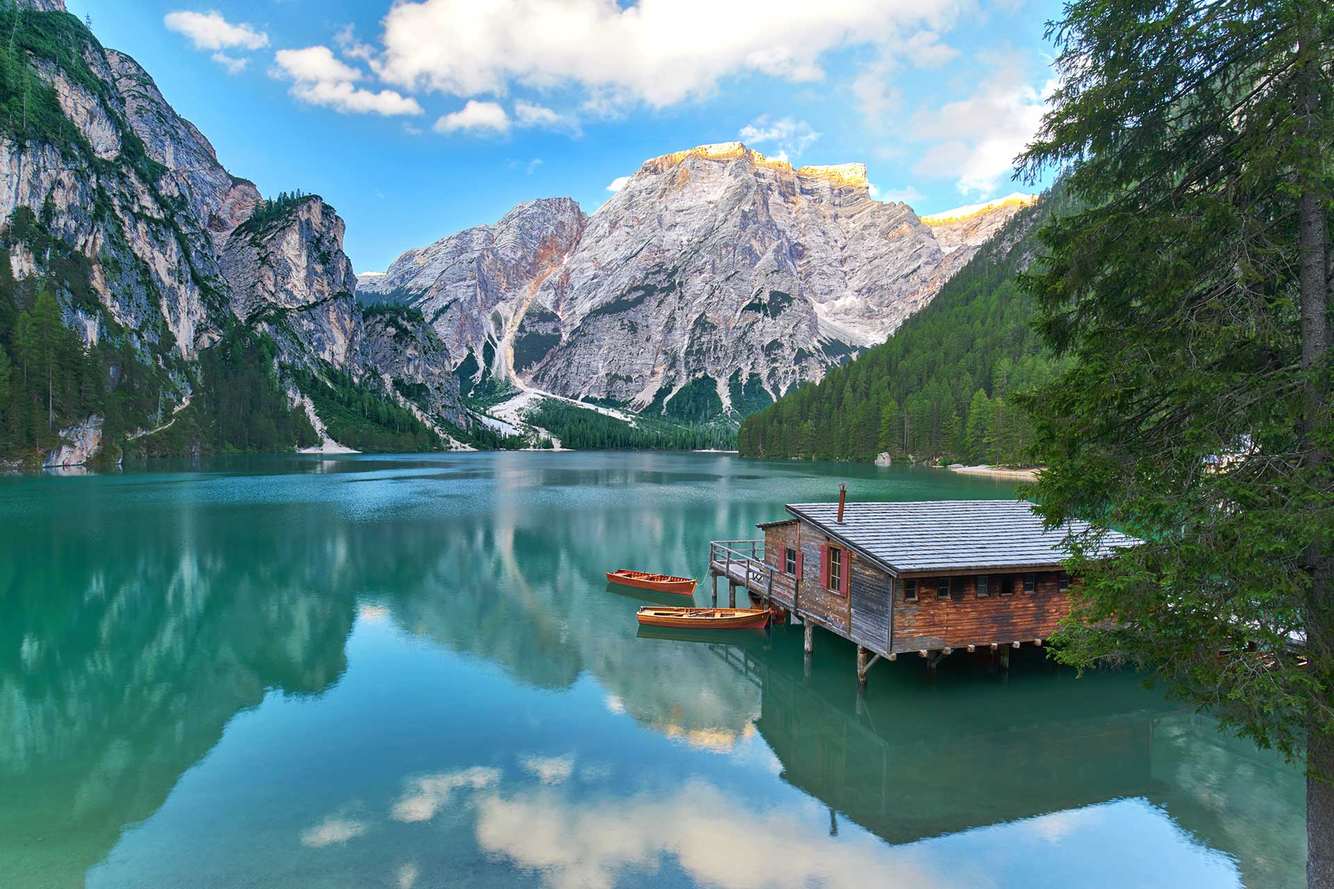 Lago Braies,  viaggio organizzato di gruppo