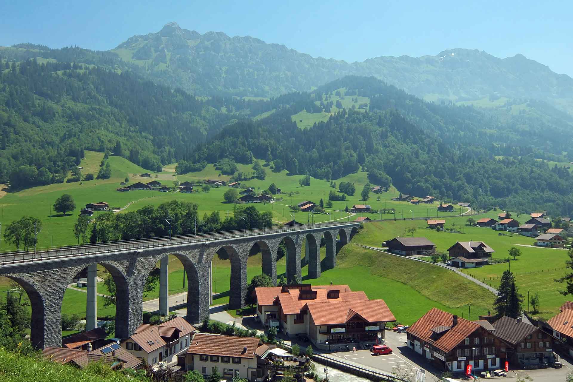 Trenino Verde Frutigen - viaggio di gruppo guidato 