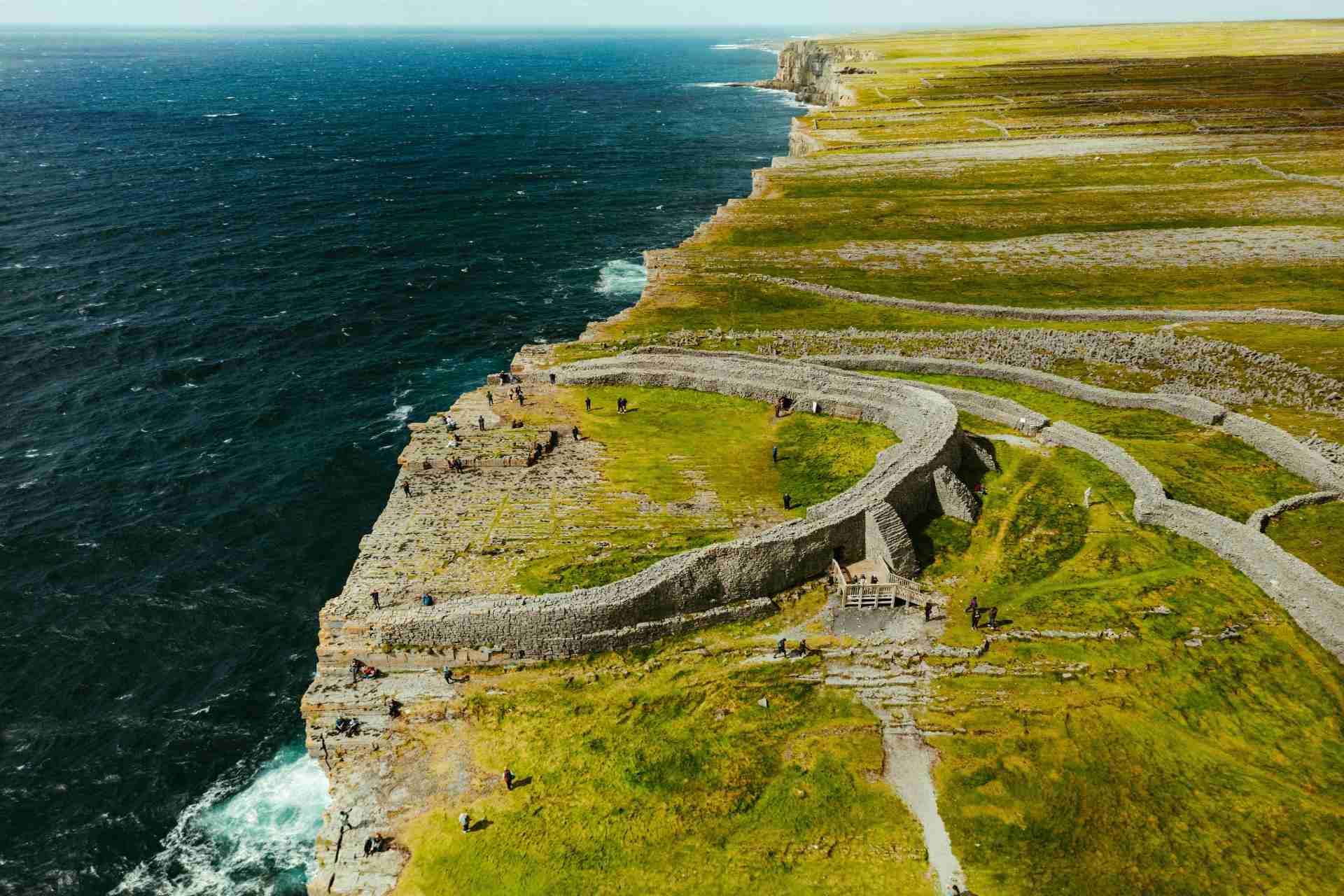 irlanda dun aonghasa aran island canvaweb