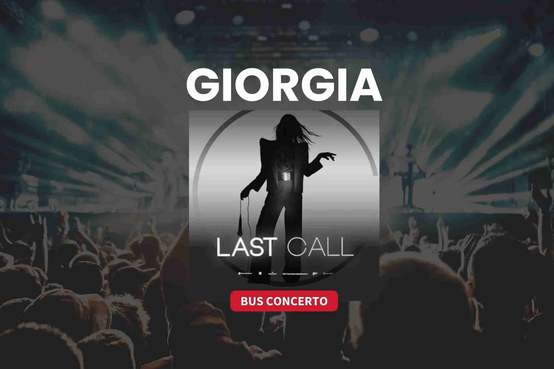 giorgia bus concerto chiesaviaggi