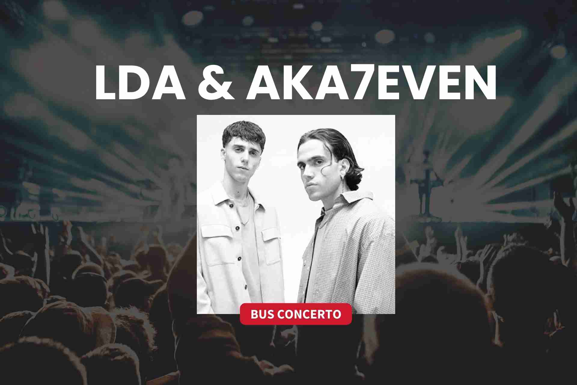 lda e aka7 bus concerto chiesaviaggi