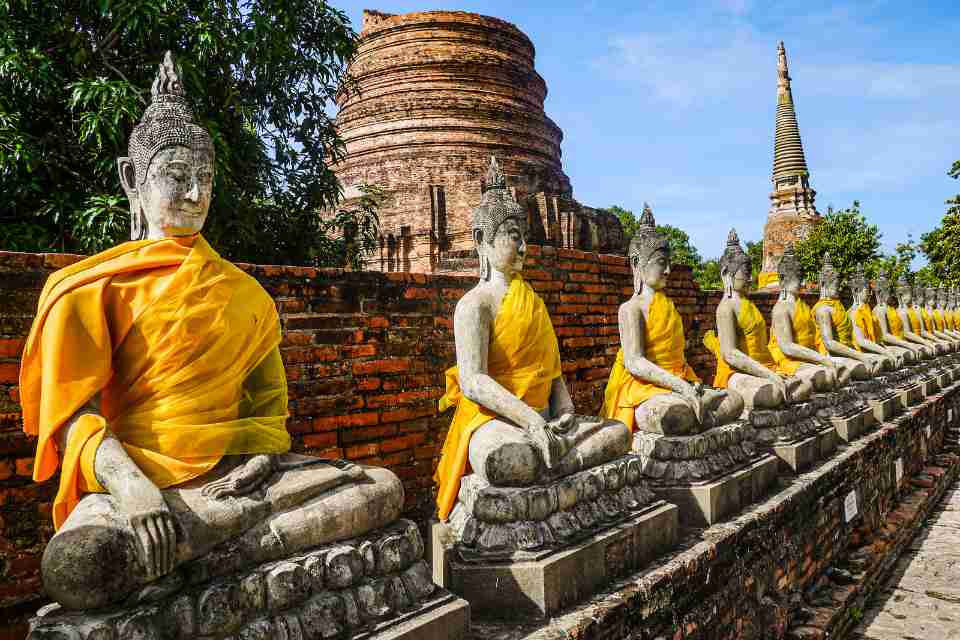 thailandia wat yai chai mongkhon ayutthaya